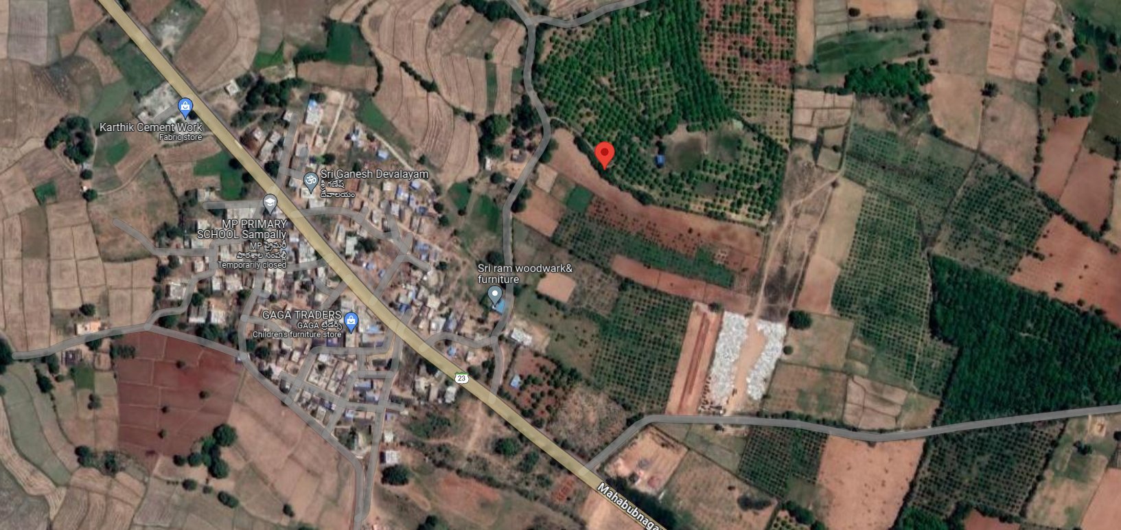 An image of land