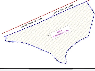 6 acres Land in Nagireddipalle, Vikarabad - photo 7