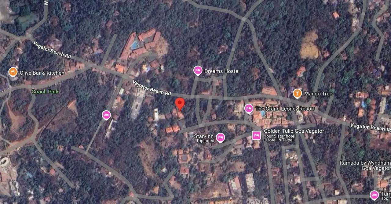 500 square meters Land in Anjuna (Ct), North Goa - photo 1